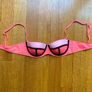 Victoria’s Secret Color Blocked Push Up Bikini Top